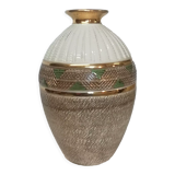 Large vintage vase signed