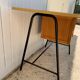 Vintage wood and formica desk 1950