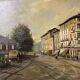 Italian School of the 20th Century: Oil on Canvas by Enrico Gatti signed
