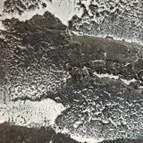 Brutalist abstract painting, louis-marie londot, oil on canvas 1964