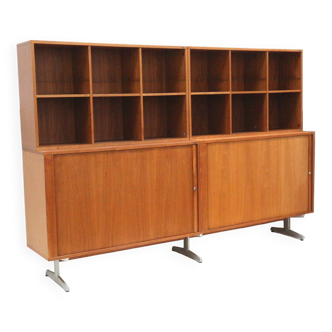 Vintage wall unit by Marius Byrialsen for Nipu from the 1960s