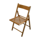 Grain folding chair