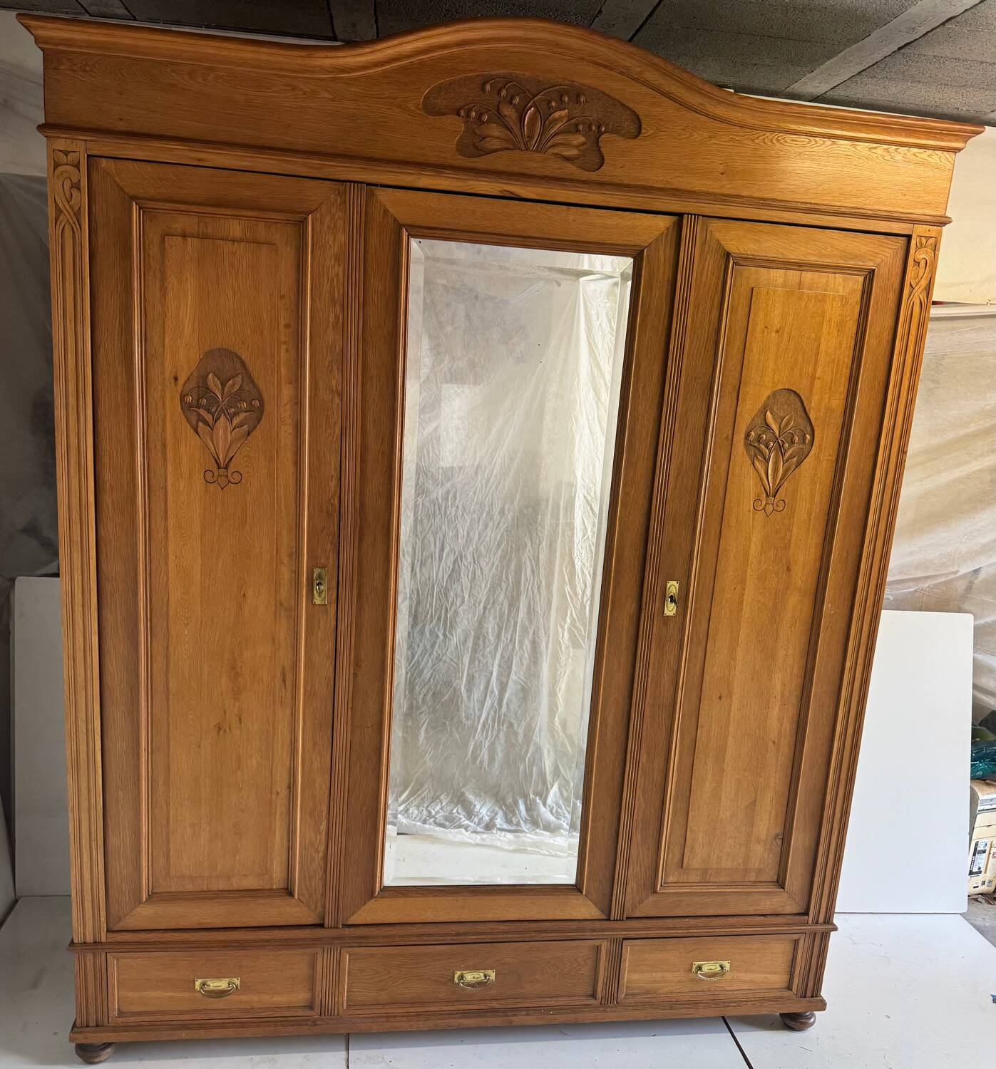 Parisian Art Deco wardrobe
