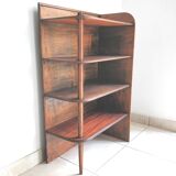 Vintage wooden corner shelf