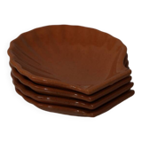 Small shell dishes, Emile Henry 1960