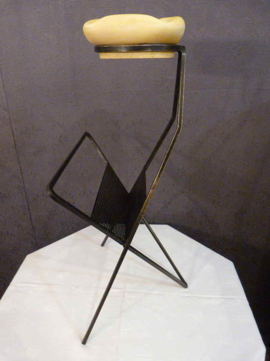 Porte revue cendrier vintage