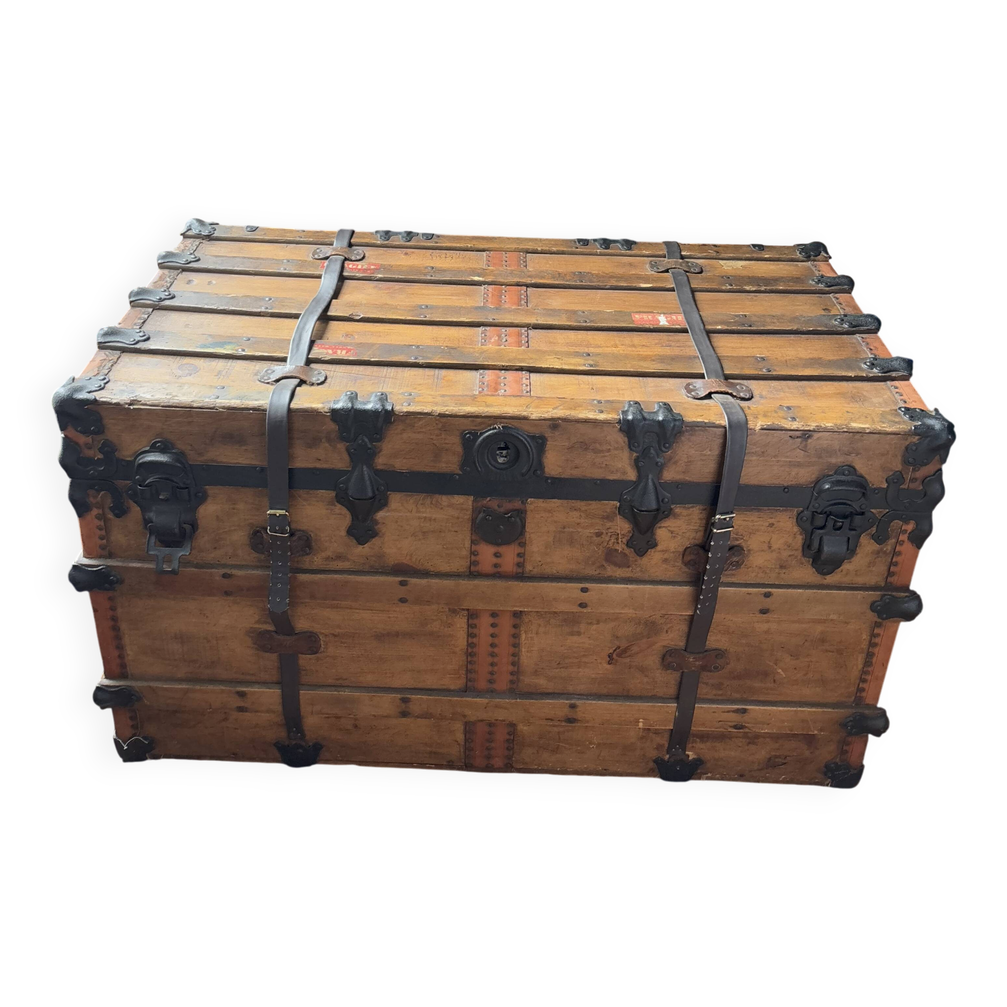 Wooden chest
