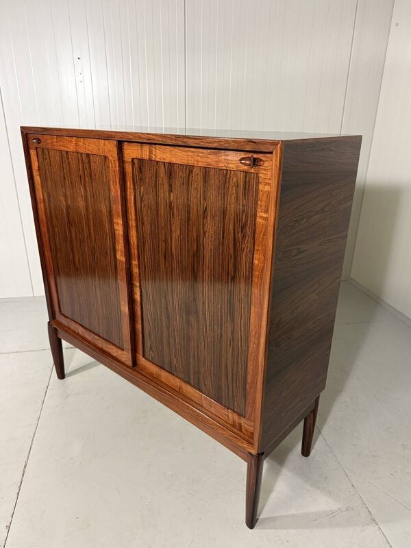 Coffre en palissandre H.W. Klein Bramin Danemark années 1960