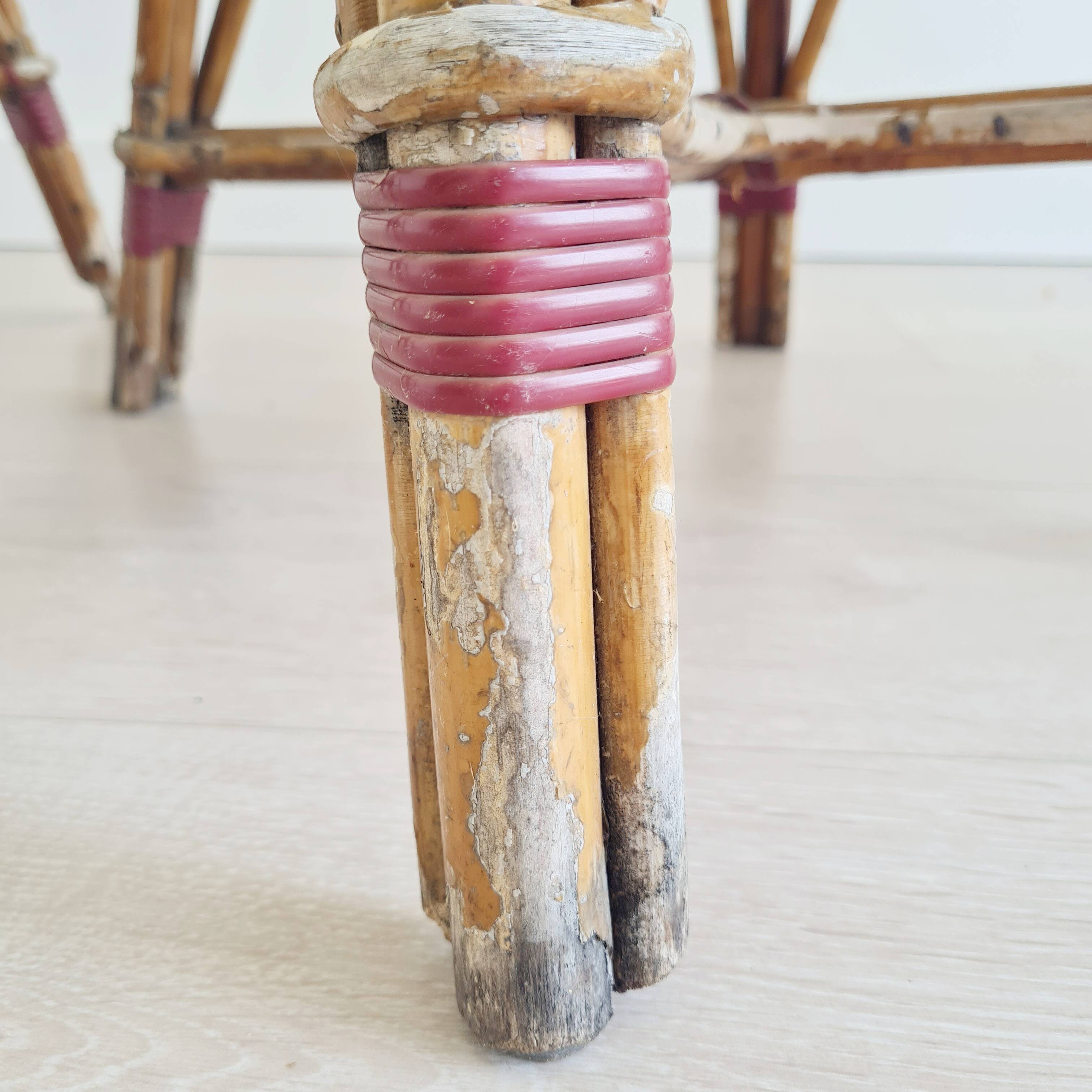 Hardy rattan bistro chairs