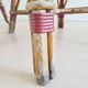 Chaises bistrot en rotin maison Hardy