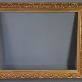 Frame style Louis XIV gilded stucco wood 57x45 cm, leaf 47,5x36 cm SB