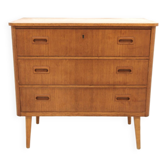 Scandinavian teak chest of drawers, Sweden, 1950