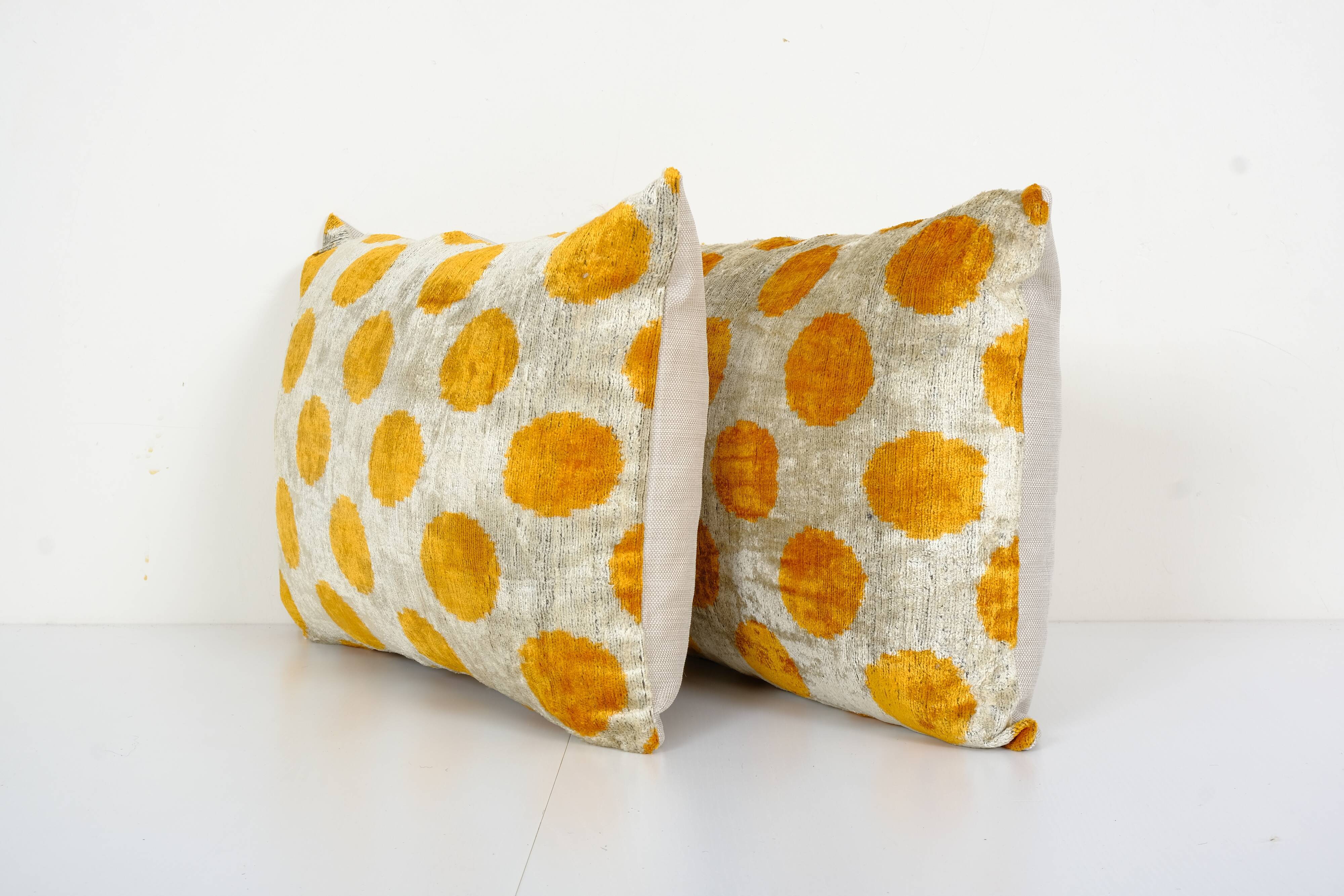 Pair of cushions