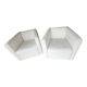Fauteuils cuir pivotant Roche Bobois