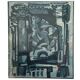 Vintage abstract engraving signed R. Masuda – Japan, 1960s–70s