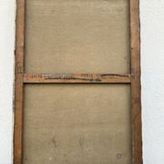 La Parade par Pierre Vérité, huile sur toile
