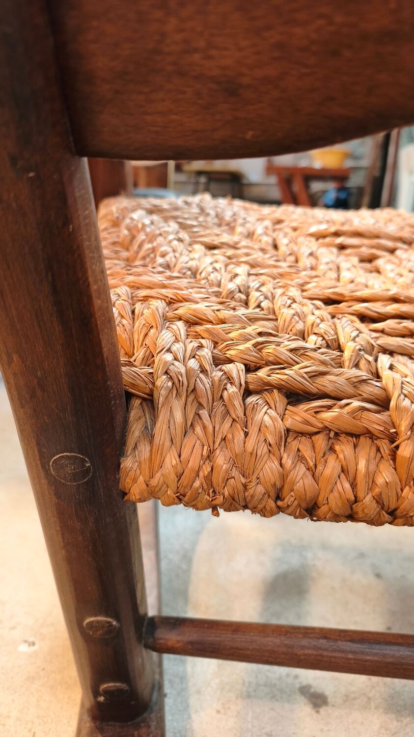 Vintage oak rocking chair