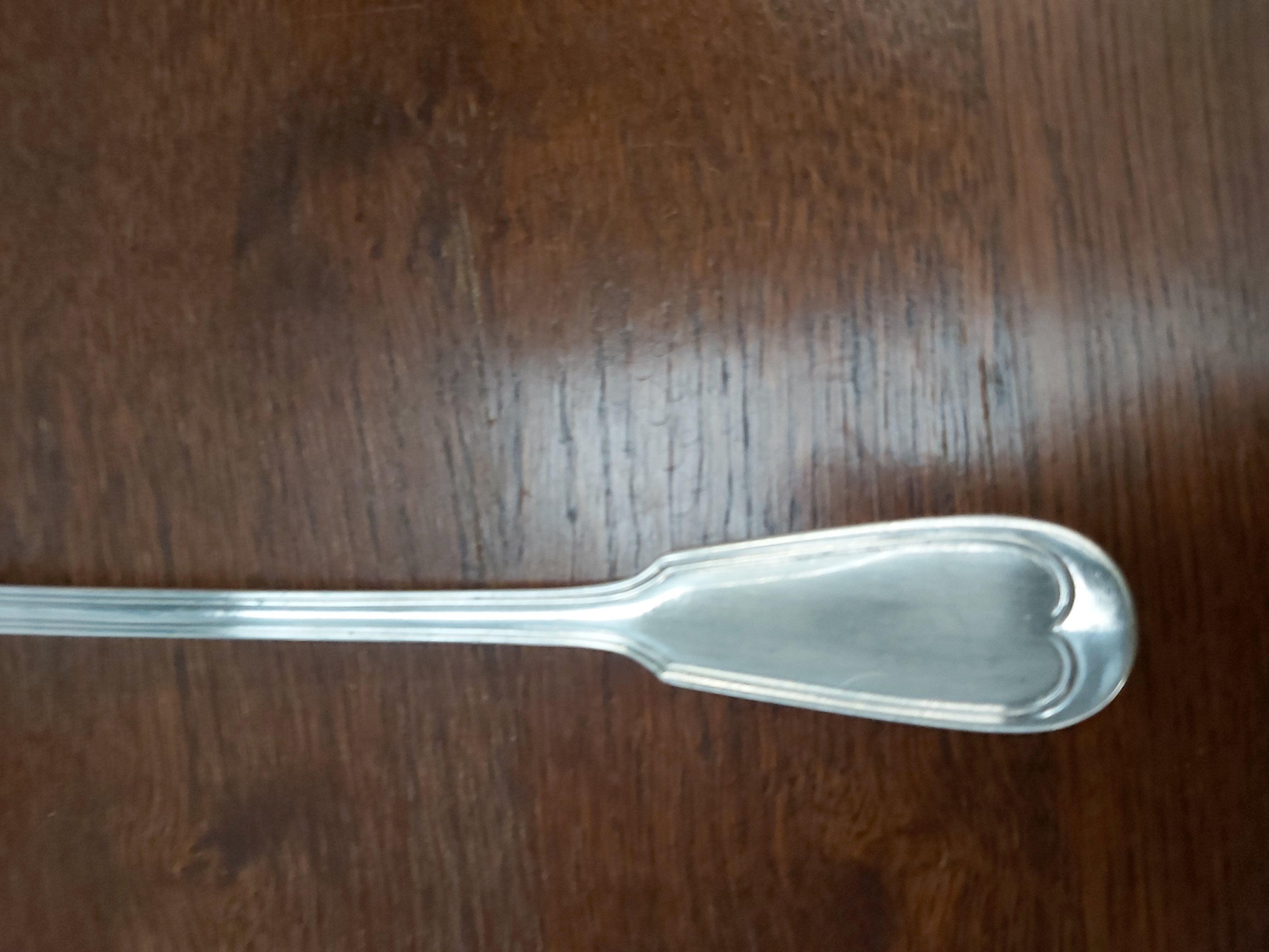 Christofle ladle silver metal