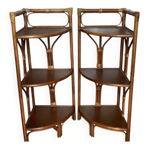Paire d’étagères