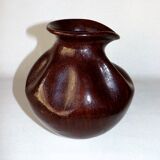 Glazed ceramic vase form free 1970