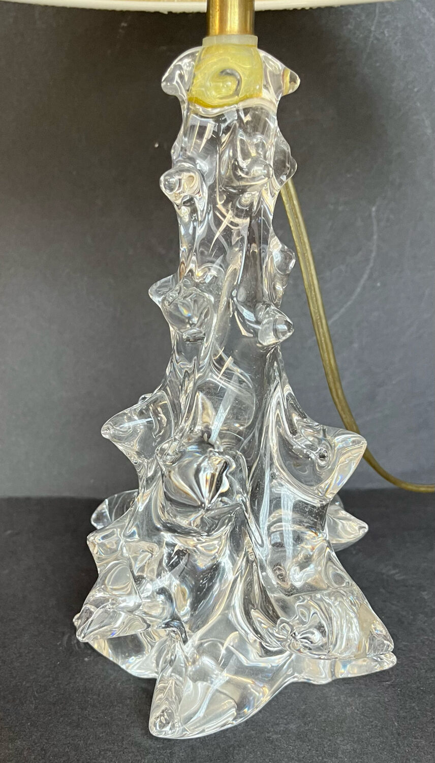 Crystal bedside lamp