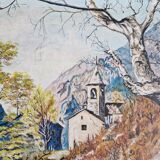 Église, montagne