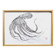 Framed art print, "Octopus Print" (gyotaku)