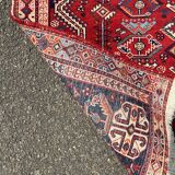 Red Persian wool carpet 158 x 110