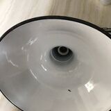 Industrial enamelled sheet metal suspension