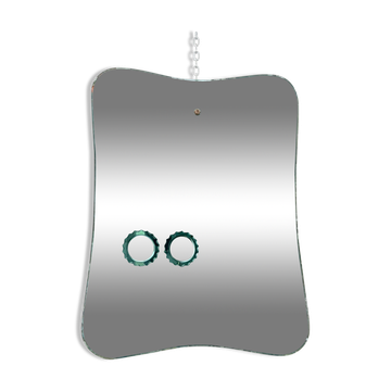 Miroir vert des années 50