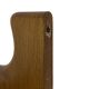 Vintage wall shelve rack bookshelf in oak wood minimalist