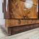 1940s Art Decò sideboard in walnut and blond walnut