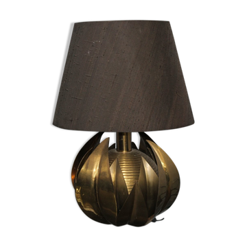 Brass desk lamp, 1970s