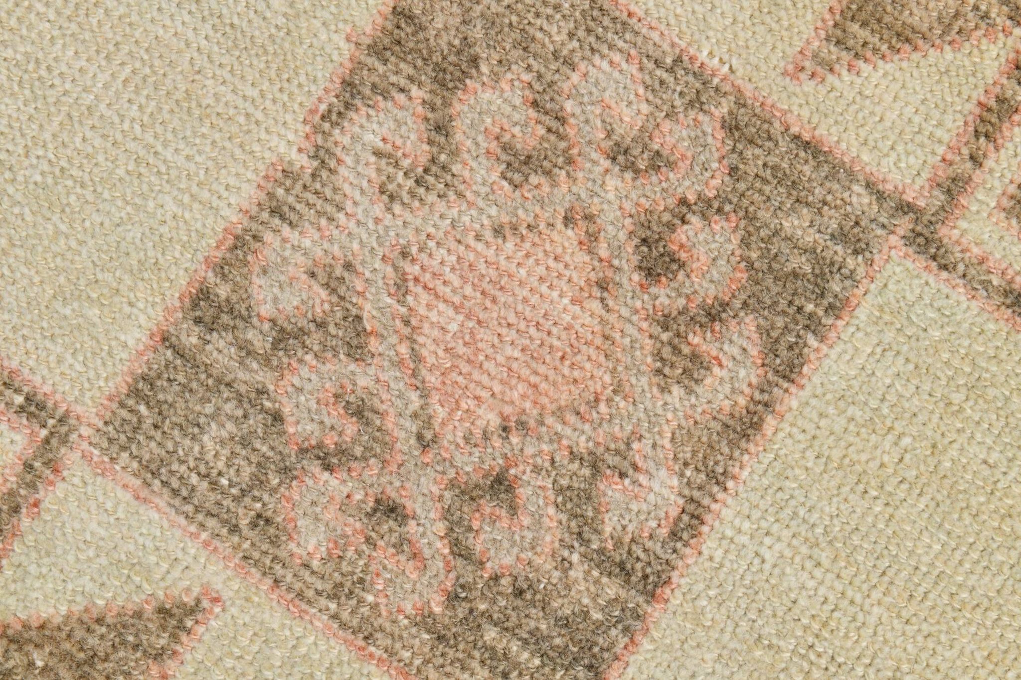 Wool Vintgae Runner Rug, Mid-Century Textile Runner Rug, 86x367 Cm