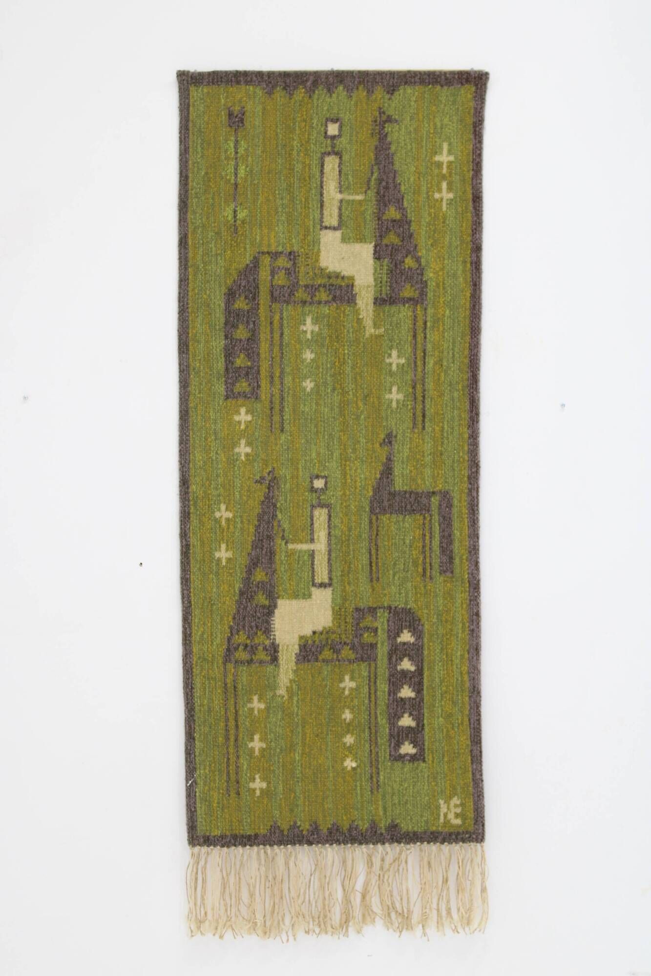 1970s Wool Tapestry , Denmark