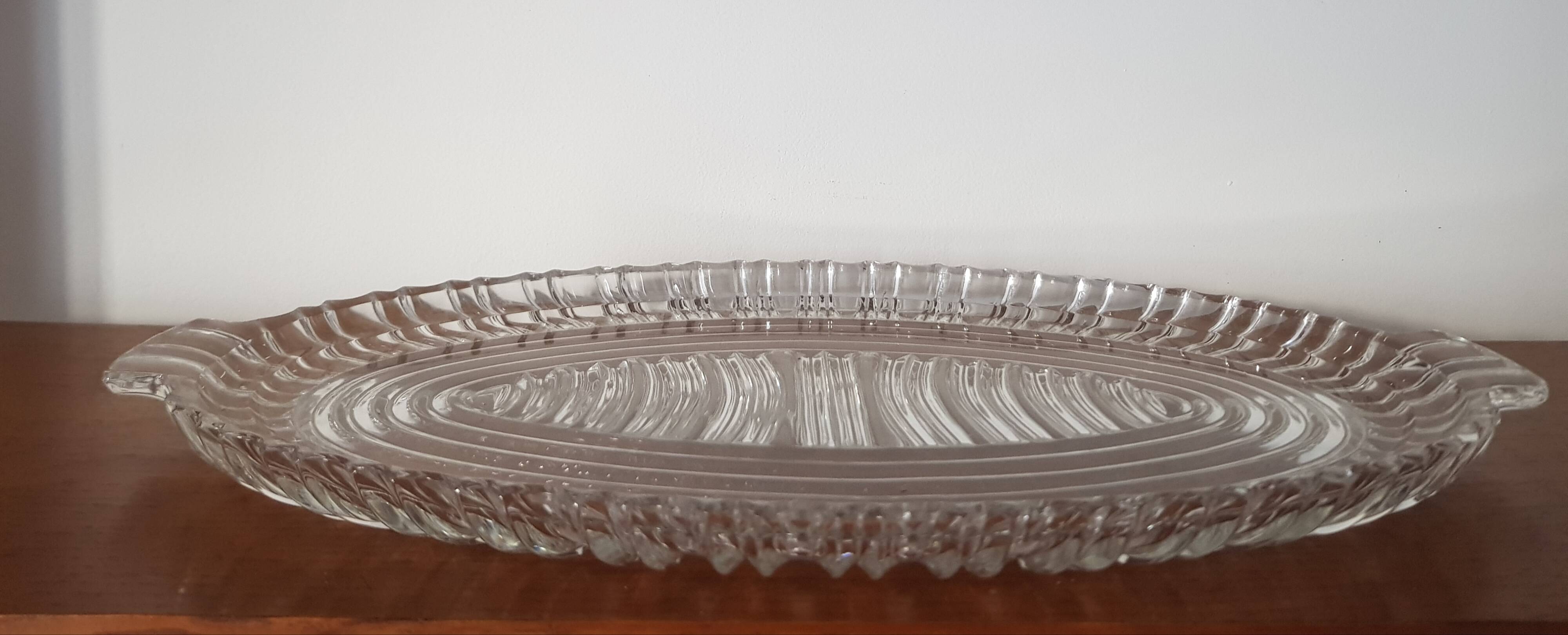 Vintage glass dish