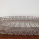 Plat en verre vintage