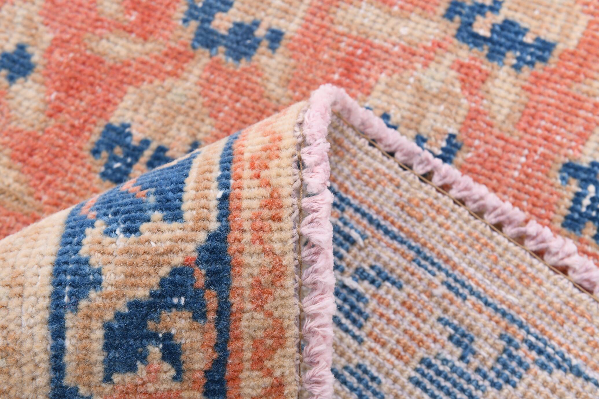 Rare Tapis Persan Ancien, Chef-d’œuvre Fait Main en Laine Naturelle