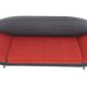 Scandinavian 2-seater leather sofa, Folke Jansson, SM Wincrantz Möbelin, Sweden, 1960