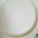 Antique serving dishes in iron earthenware