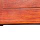 table in natural varnished quince wood