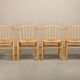 Erik Ole Jørgensen J151 Dining Chairs in beech and papercord for FDB Møbler