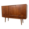 Mid century teak danish sideboard by e. w. bach for sejling skabe, 1960s