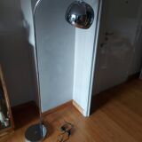 Italian chrome floor lamp 70'S