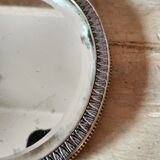 Old hand mirror beveled glass