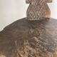 Brutalist stool with African influence