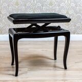 Black Piano Stool, 1950s