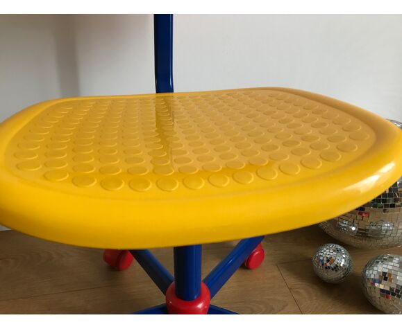 Wheeled Office Chair For Children By Ikea Memphis Style 90s Selency Wheeled Office Chair For Children By Ikea Memphis Style 90s Selency