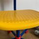 Wheeled office chair for children by ikea, "memphis style", 90s