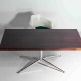 Bureau exécutif en palissandre par Florence Knoll, années 1970